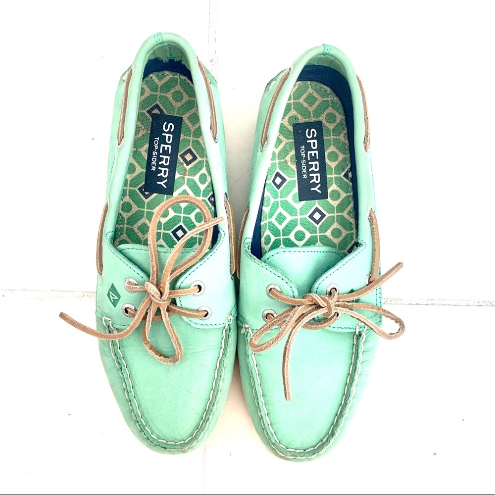 Sperry Top-Sider Green Shoes
